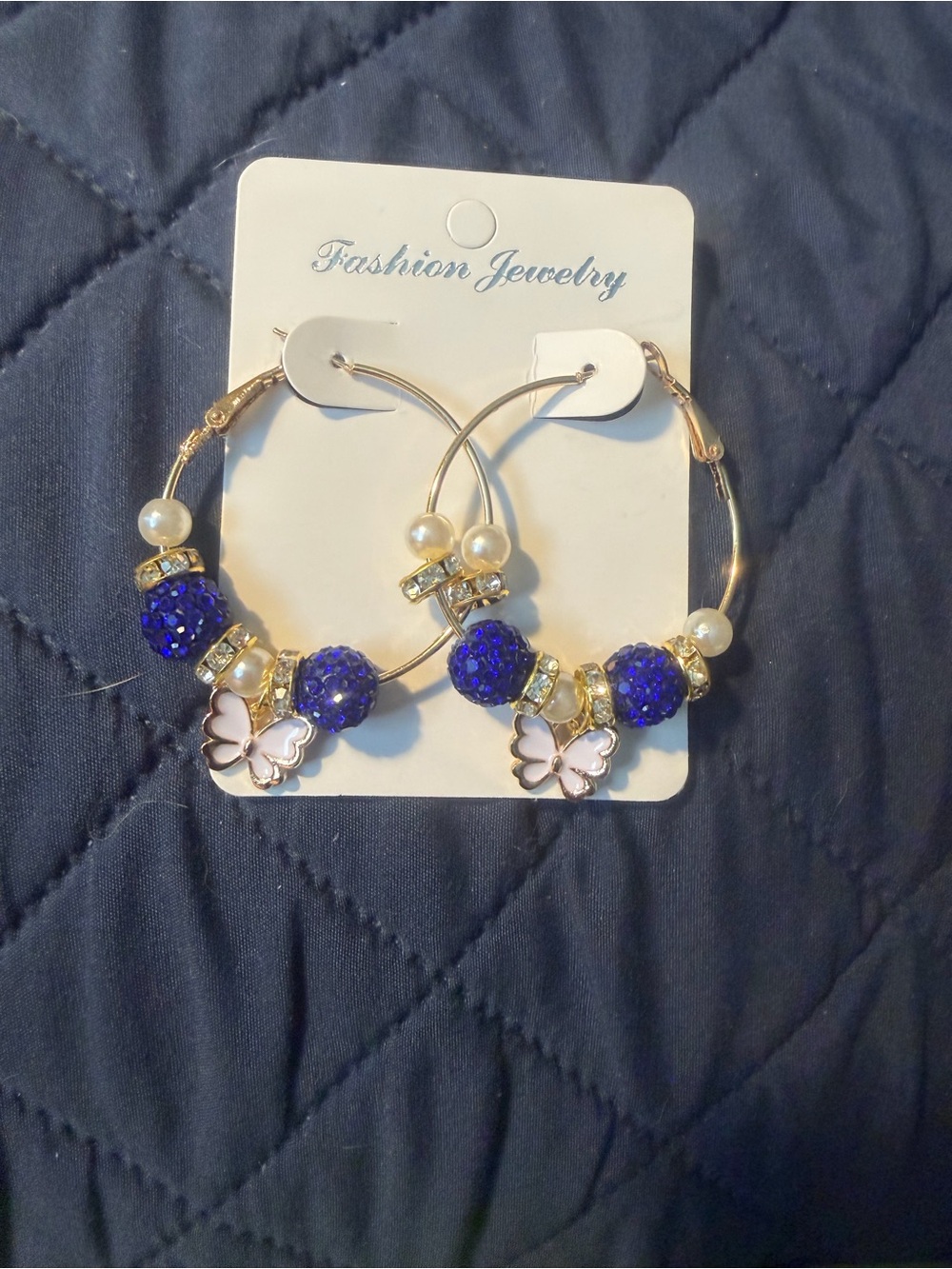 Butterflies 🦋 Handmade Hoop Earrings.